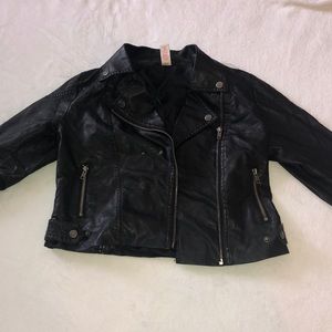 Leather jacket